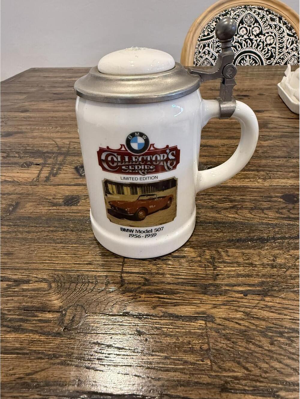 BMW Collector's Series Ceramic Beer Stein Mug Limited Edition